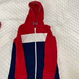 Boys Lands End zip up jacket size 10-12